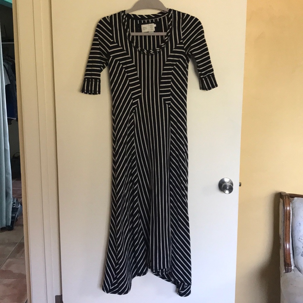 Striped Anthropologie Dress